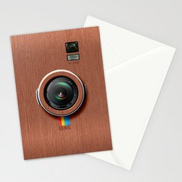 Lens W300 - Wooden Camera  Stationery Cards