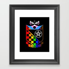 Cabot LGBTQIA+ Pride Framed Art Print