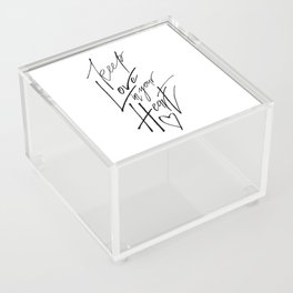 Keep Love In Your Heart Acrylic Box