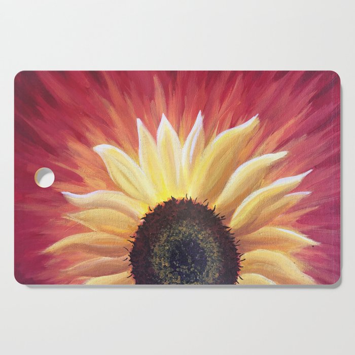 Sunflower-18 Cutting Board