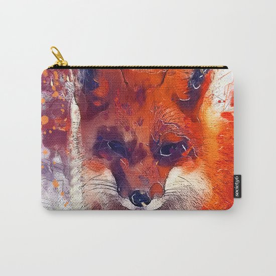 Red fox Carry-All Pouch