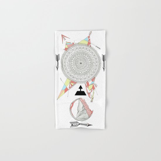 arrow & old lace Hand & Bath Towel