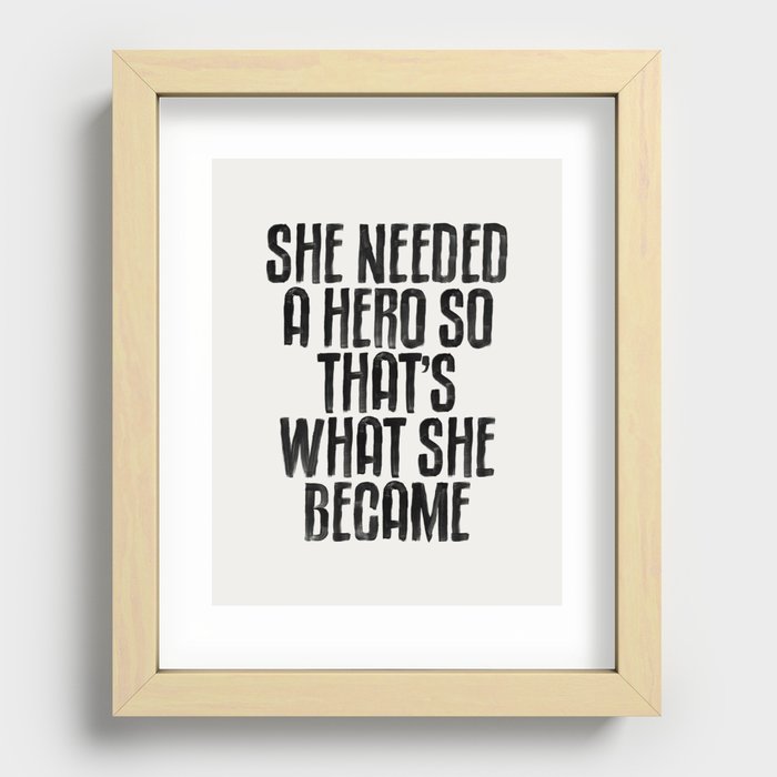 Recessed Framed Print