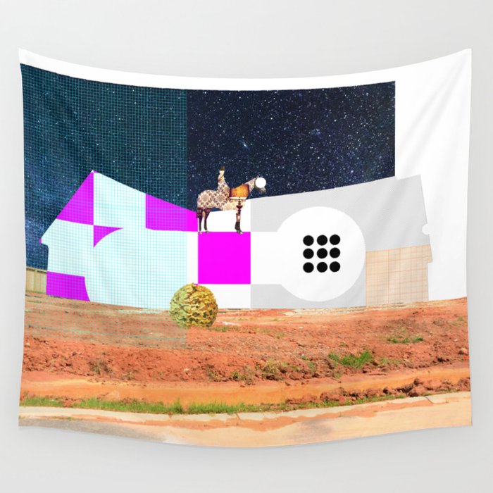 abstract house dream 5 Wall Tapestry