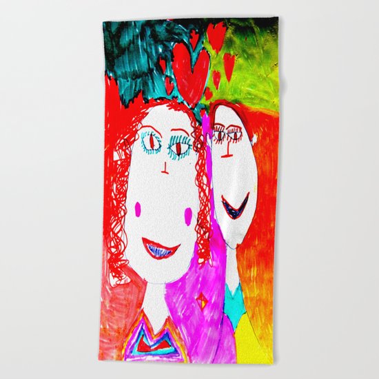 LOVE iN CHiLDHOOD | AGAIN |EROS Beach Towel