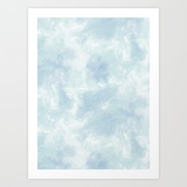 Atmosphere Aquamarine Art Print