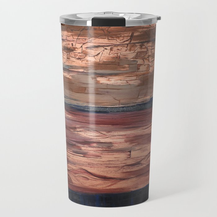 Petrified Wood Travel Mug