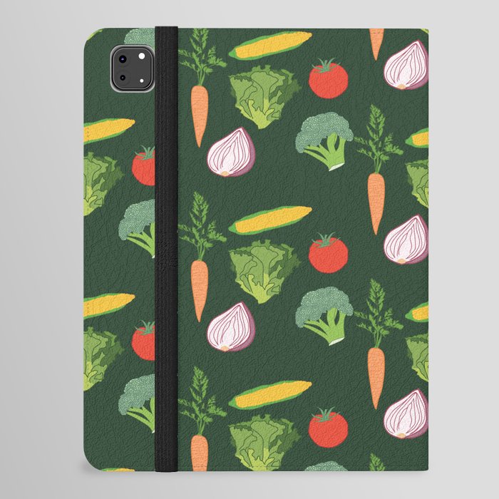 Vegetable Pattern by Courtney Graben iPad Folio Case