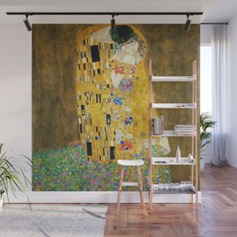 Gustav Klimt The Kiss Wall Mural