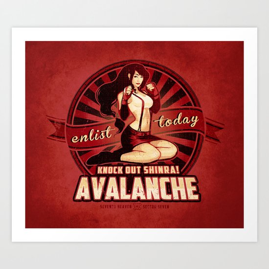AVALANCHE Wants YOU! Art Print