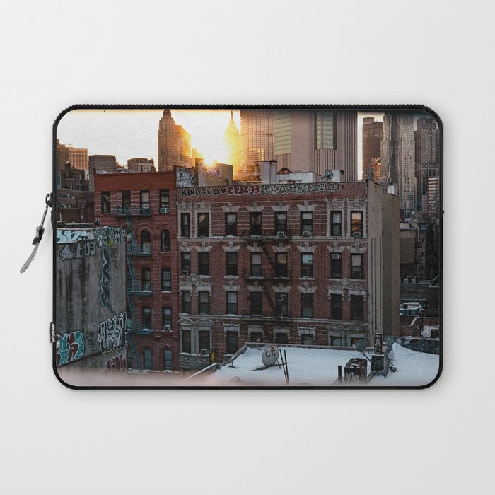 Manhattan Views | New York City Architecture Photography Laptop Sleeve