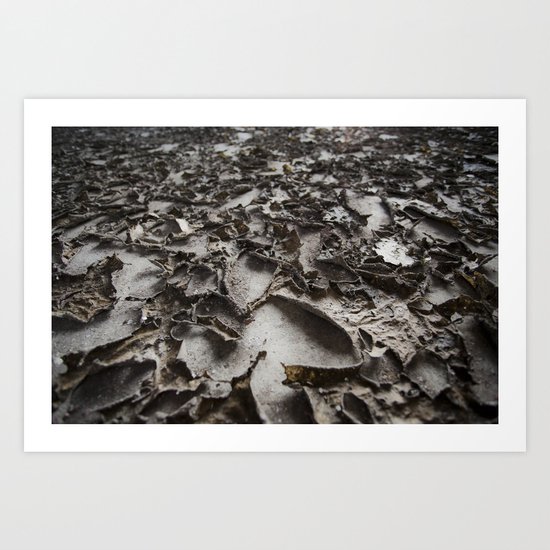 Textured Floor Art Print