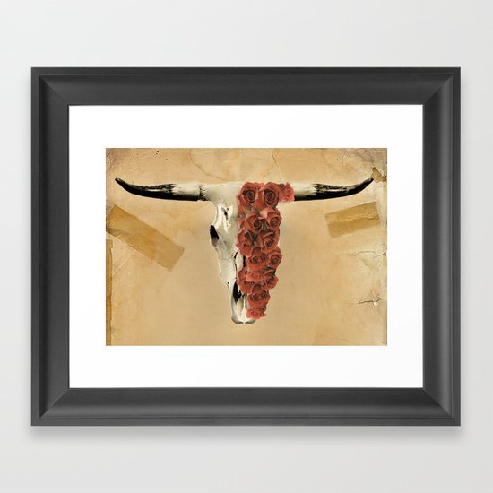 Harley and Rose Framed Art Print