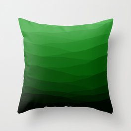 GREEN MOUNTAINS Throw Pillow