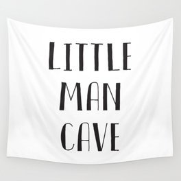Little Man Cave Wall Tapestry