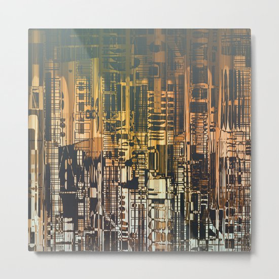 Density / Urban 28-08-16 Metal Print