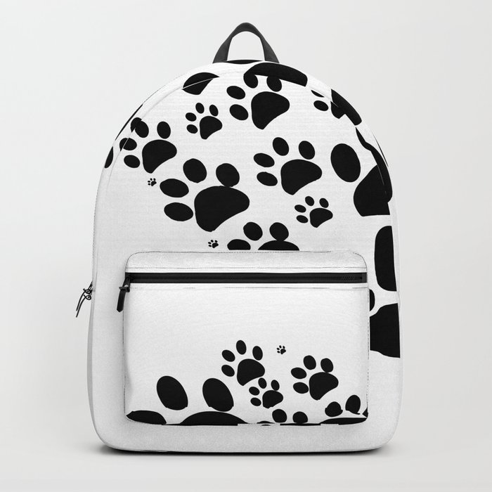 Paw online print backpack