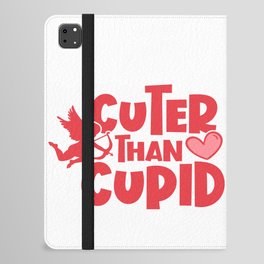 Cuter Than Cupid Valentine's Day iPad Folio Case
