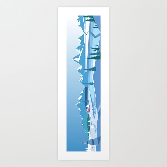 In The Ice Cold North No. 2 Art Print