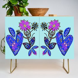 Let Your Heart Bloom Credenza