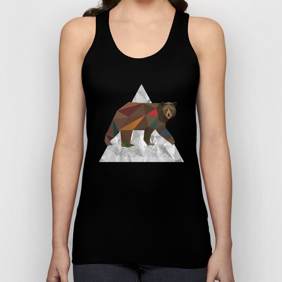 bear Unisex Tank Top