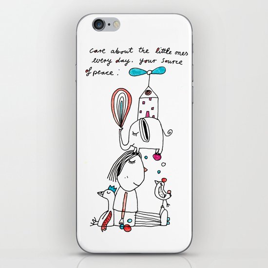 little ones iPhone & iPod Skin