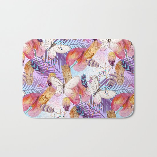 Boho Tiki Life Bath Mat