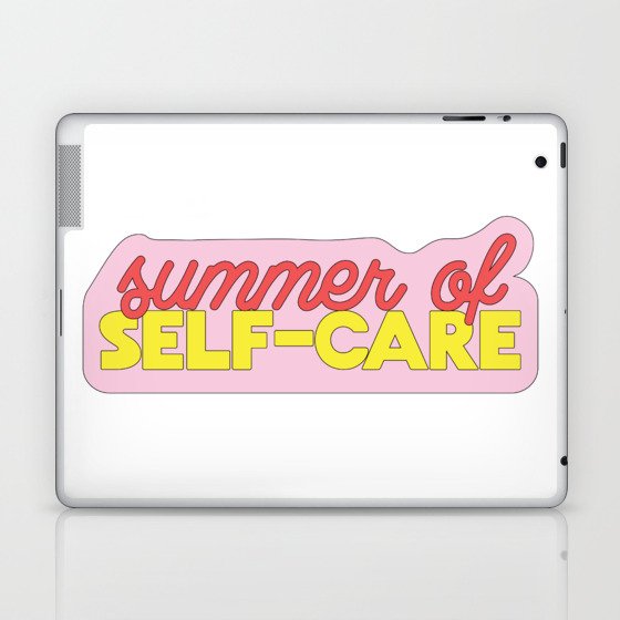 Summer of Self-Care Laptop & iPad Skin