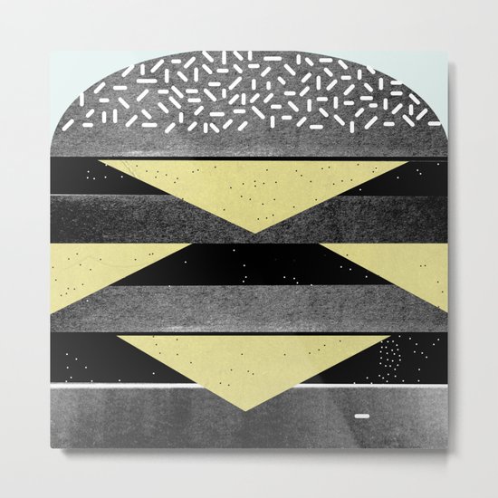 Burger Metal Print