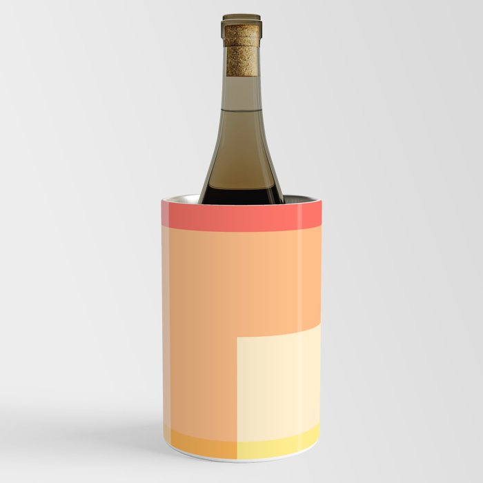 Geometric Shapes 24 | Pastel Wine Chiller