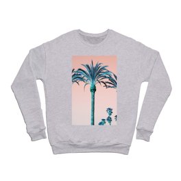 Summer Palm Trees Dream #1 #tropical #wall #art #society6 Crewneck Sweatshirt