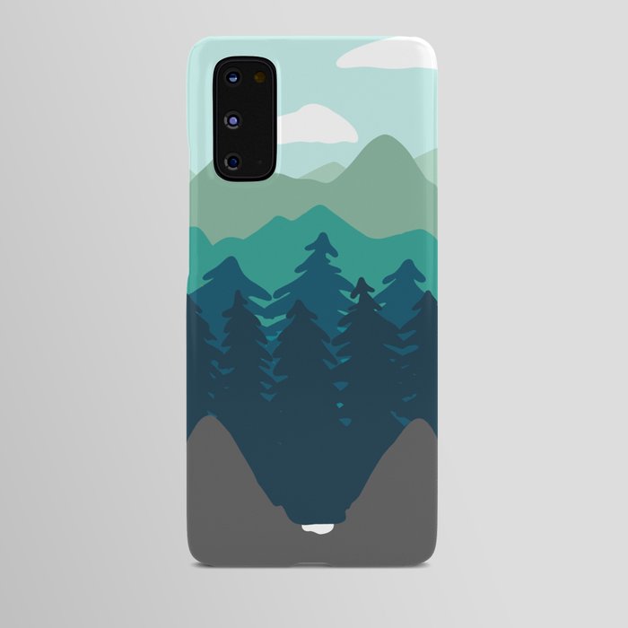 Blue Heeler Explore (Artwork by AK) Android Case