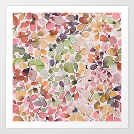 Ninola Leaffy Leaves Art Print