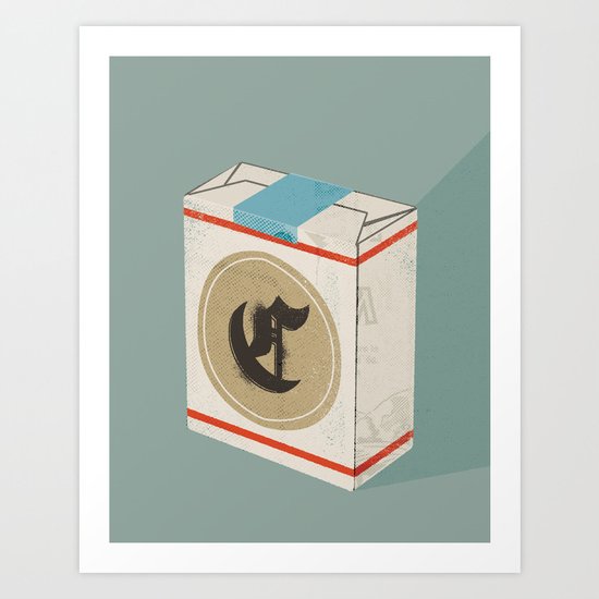 The Letter C Art Print