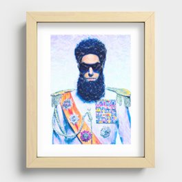 the dictator Recessed Framed Print