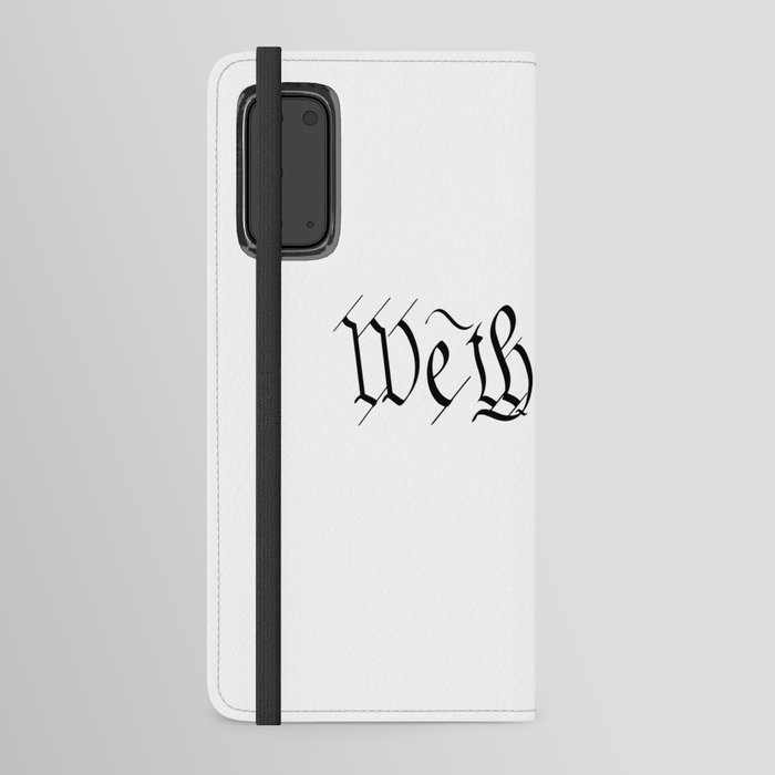 we the people Android Wallet Case