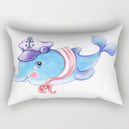 Cute Dolphin Baby Rectangular Pillow