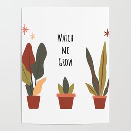Home Plants Poster
