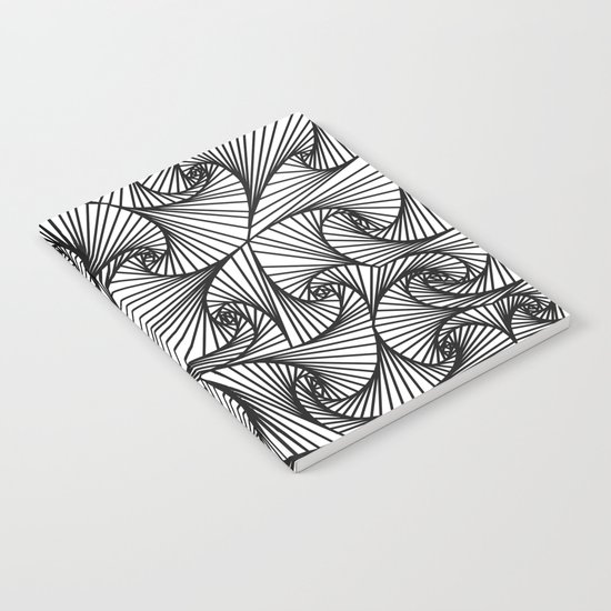 Fractal Sketch Light Notebook