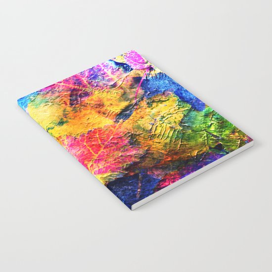 Fall Leave Abstract Notebook