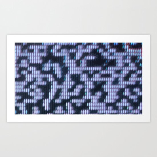 Painted Attenuation 1.2.2 Art Print