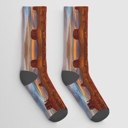 Oljato - Monument Valley 0122 - Sunset Socks