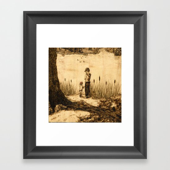 Do You See Them? Framed Art Print