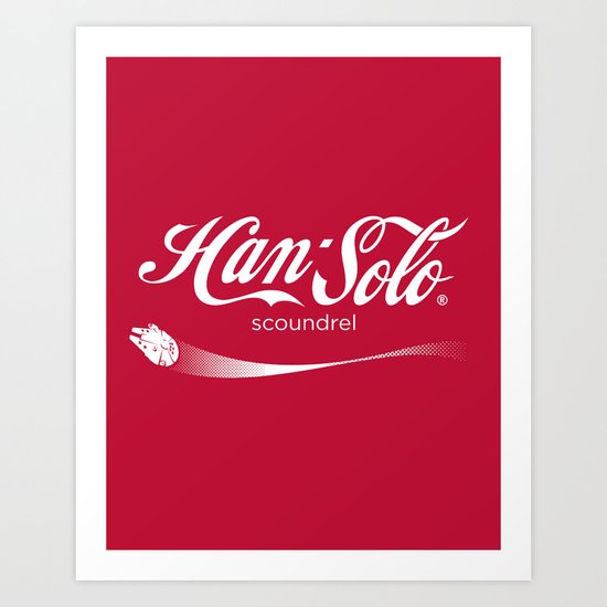 Brand Wars: Han Solo Art Print