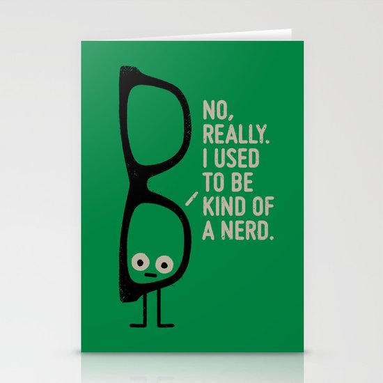 Nerd Is the New Black Stationery Cards