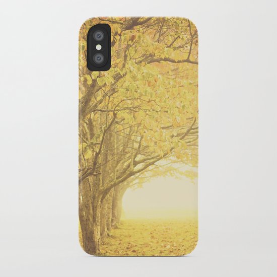 Gold season iPhone Case