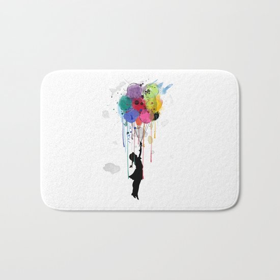 wild drips Bath Mat