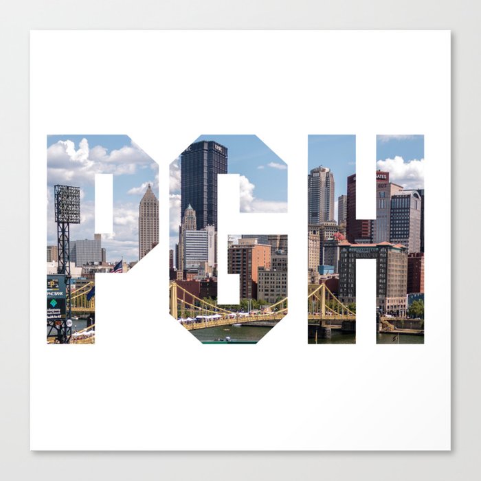 PITTSBURGH - The City Canvas Print