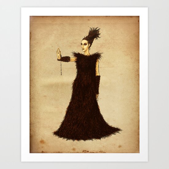 Dark Empress Invidia Art Print