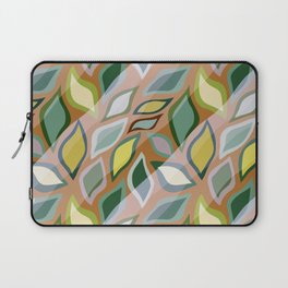 Green striped leaves Laptop Sleeve